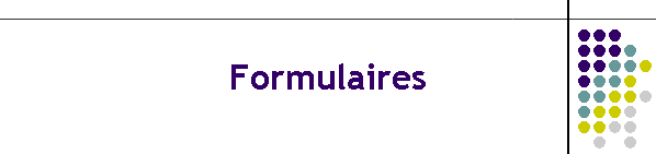 Formulaires